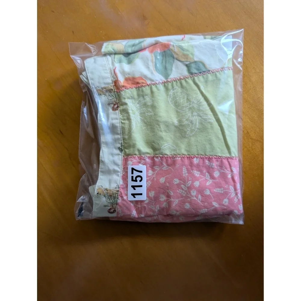 Vintage Gymboree Girls Aloha Island Patchwork Skort Hula Pineapple‎ Pink Green 5
